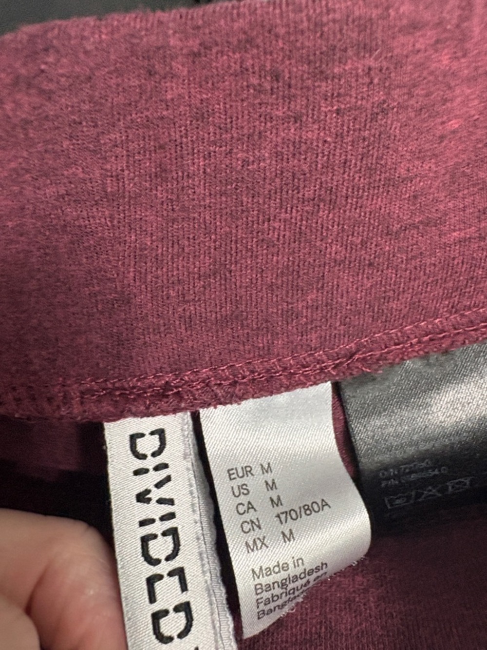 H&M Bundle of 3 Skirts Dark Grey, Burgundy, and Grey - Picture 8 of 9
